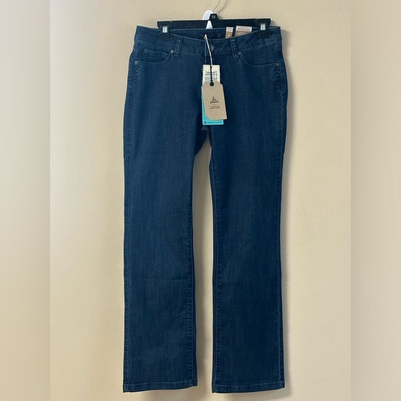 Prana Denim - prAna Jada Mid-Rise Regular Indigo Blue Stretch Women's Jeans Size 6 32" Inseam